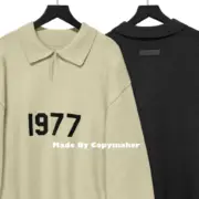 22SS FOG ESSENTIALS 1977 字母 毛衣 針織Polo衫 2022 FEAR OF GOD：圖片 10