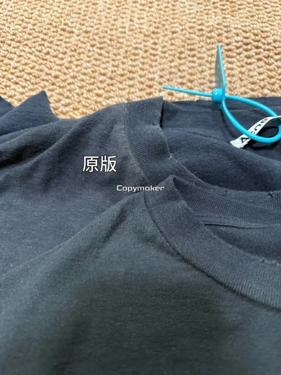 【預售】Acne Studios 25SS 水洗做舊經典logo 素面簡約 圓領純棉短袖T恤 褪色黑