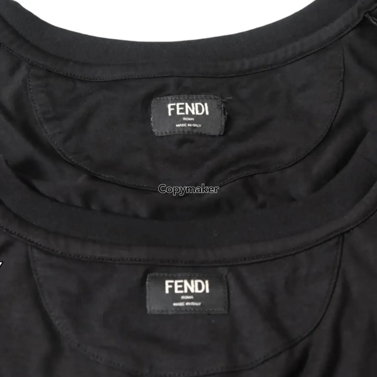 FD 23SS 小怪獸眼睛刺繡LOGO 短袖T恤 簡約素色經典款
