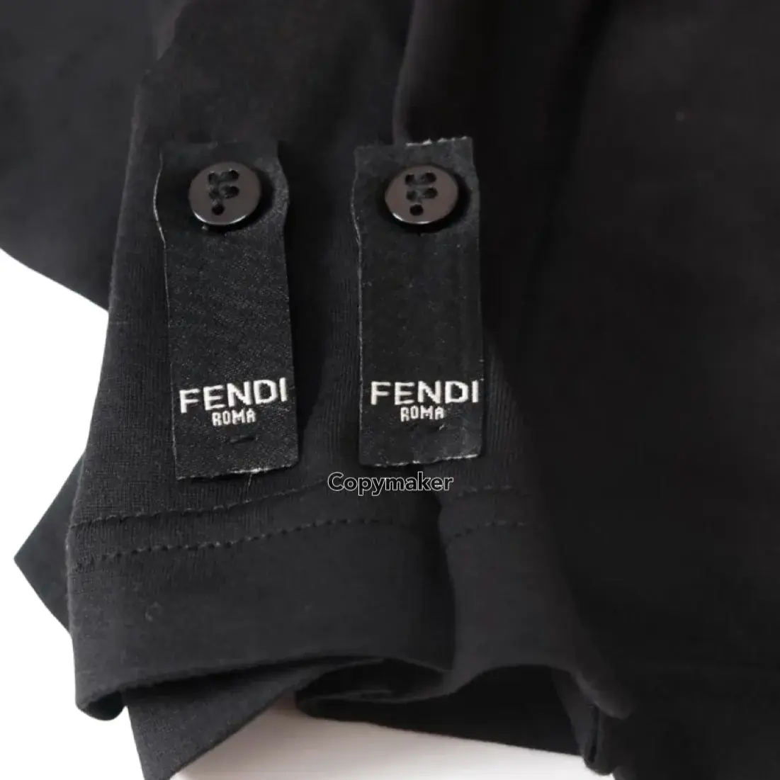 FD 23SS 小怪獸眼睛刺繡LOGO 短袖T恤 簡約素色經典款