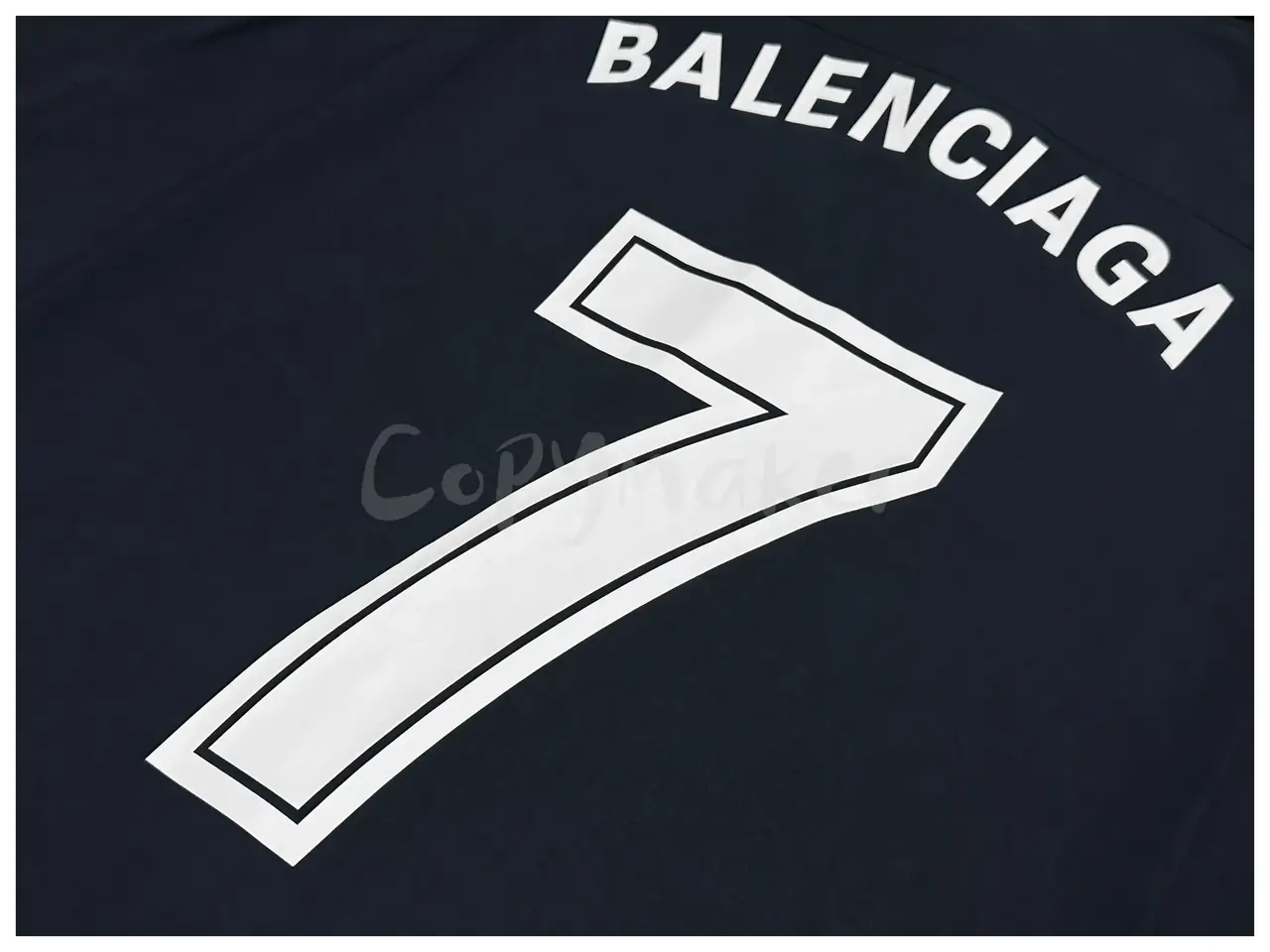 巴黎 BLC 23SS Soccer Shirt 經典刺繡 足球短袖襯衫