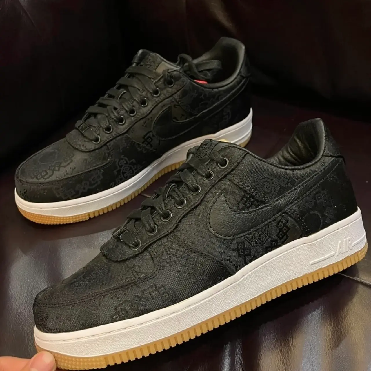 【預售】Dunk Low x CLOT x Fragment Design 三方聯名 黑絲綢 休閒鞋 運動鞋 CZ3986-001