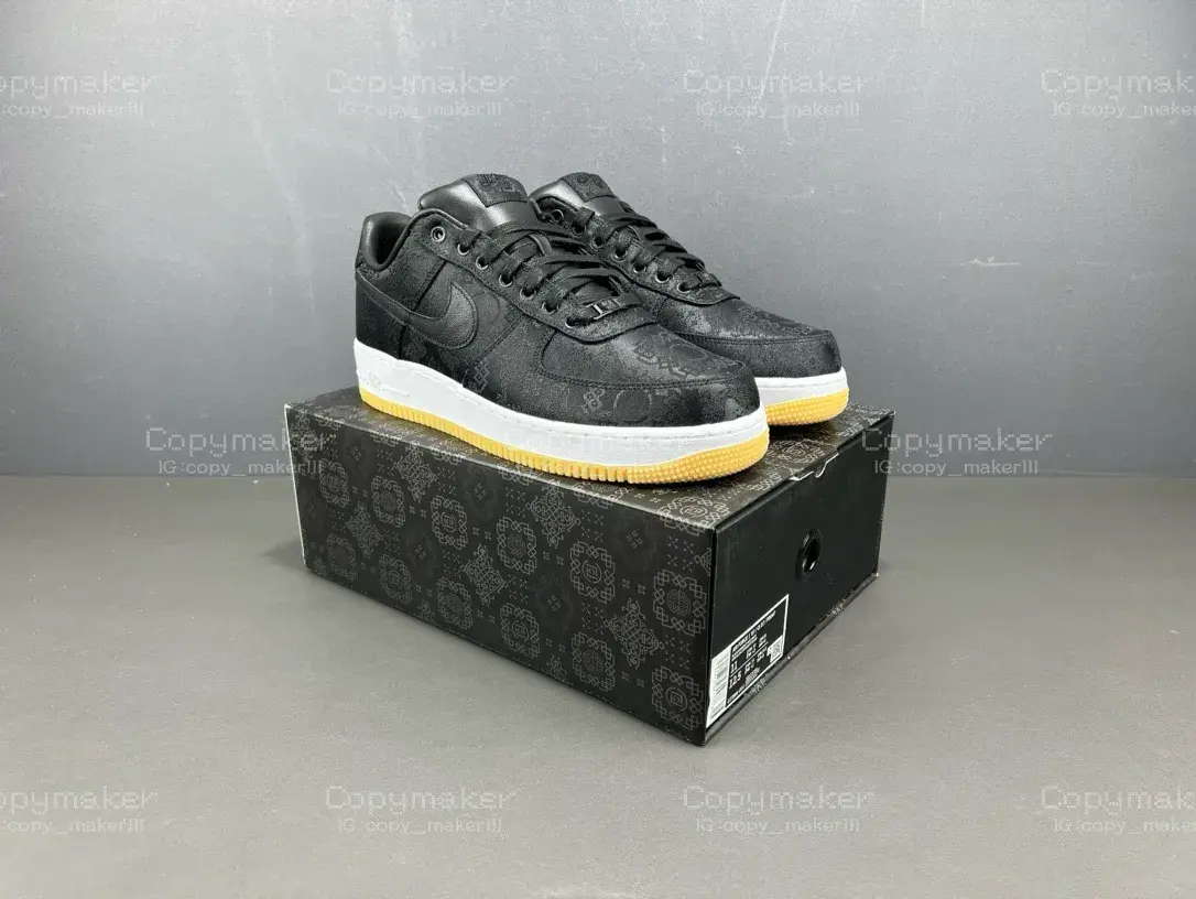 【預售】Dunk Low x CLOT x Fragment Design 三方聯名 黑絲綢 休閒鞋 運動鞋 CZ3986-001