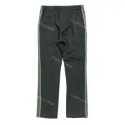 Needles 22AW Butterfly Regular Track Pants 蝴蝶刺繡 復古織帶 休閒褲 直筒褲 運動褲 墨綠：圖片 6