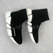 【預售】巴黎 BLC Speed 2.0 襪套鞋 休閒鞋 運動鞋 黑白：圖片 5