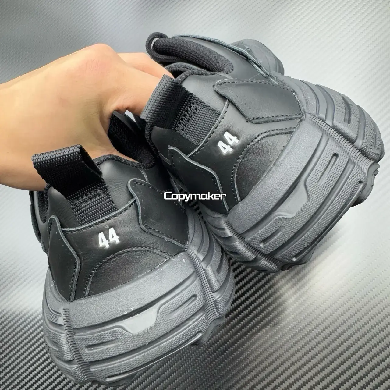 【618新品】巴黎 BLC 25SS Monday 16代 時尚復古 老爹鞋休閒鞋 黑色