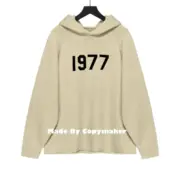 22SS FOG ESSENTIALS 1977 字母 連帽毛衣 針織衫 2022 FEAR OF GOD：圖片 10