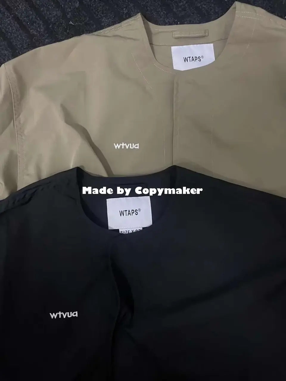 WTAPS 22AW SCOUT LS NYCO TUSSAH 骨頭 圓領 長袖 襯衫風衣衝鋒衣