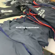 PALACE 22SS Flag Stripe Crew Navy 條紋 幾何圖案 長袖 衛衣 大學T：圖片 7