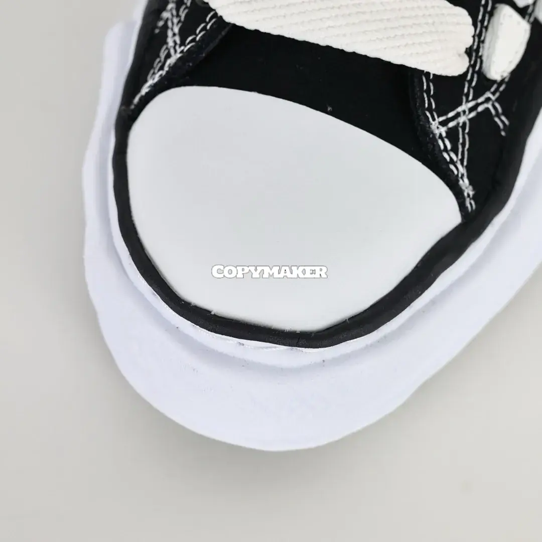 【預售】AMIRI x Maison Mihara Yasuhiro 25SS 聯名 骨頭 溶解鞋帆布鞋板鞋 MMY 黑/米色