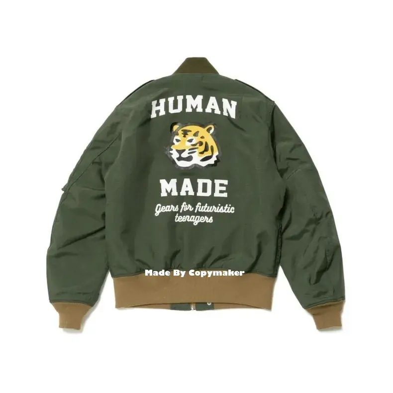 Human made 22SS 虎頭 徽章 刺繡 MA-1 飛行夾克 外套