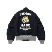Human made 22SS 虎頭 徽章 刺繡 MA-1 飛行夾克 外套：圖片 10