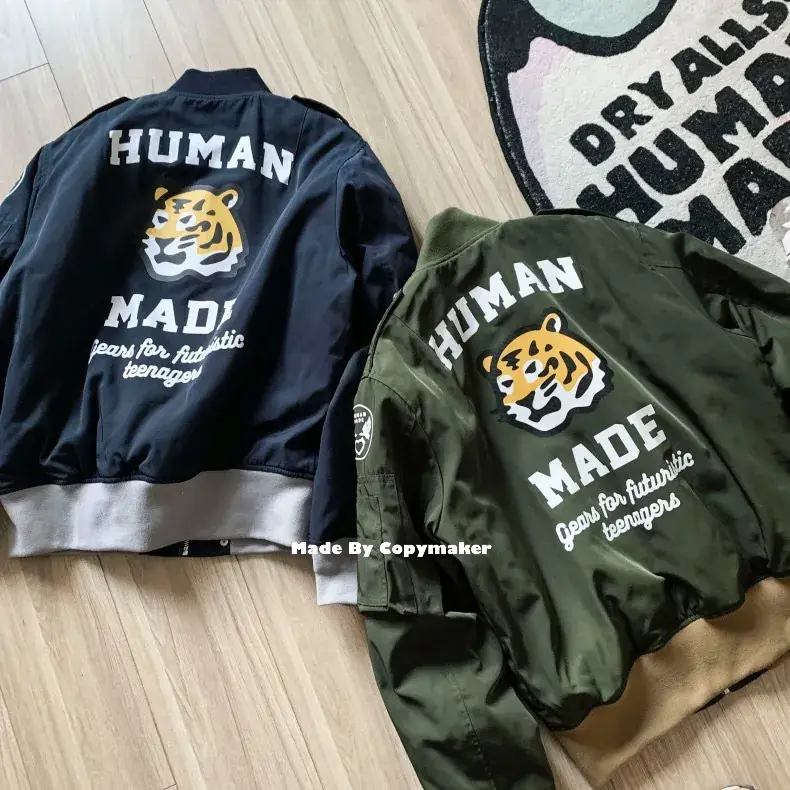 Human made 22SS 虎頭 徽章 刺繡 MA-1 飛行夾克 外套