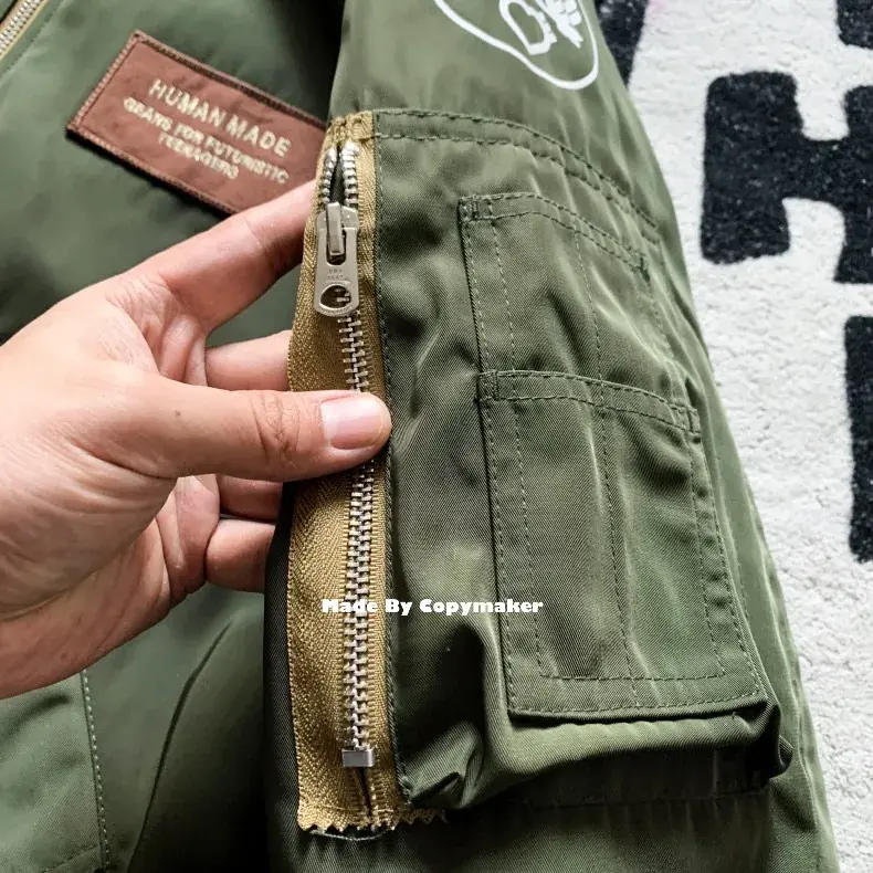 Human made 22SS 虎頭 徽章 刺繡 MA-1 飛行夾克 外套