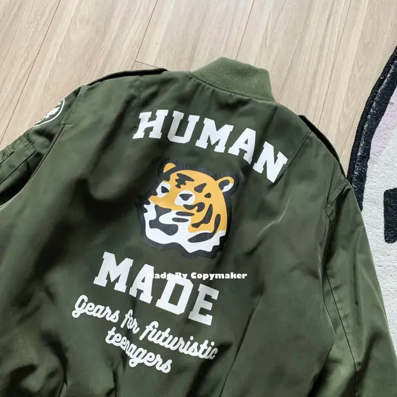 Human made 22SS 虎頭 徽章 刺繡 MA-1 飛行夾克 外套