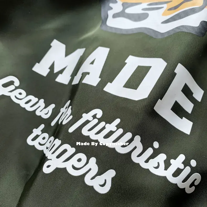 Human made 22SS 虎頭 徽章 刺繡 MA-1 飛行夾克 外套
