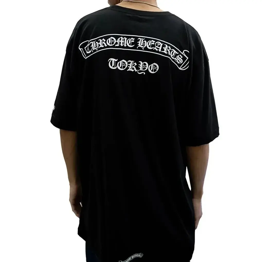 【現貨】Chrome Hearts 25SS 東京限定 捲軸梵文 短袖T恤 CH克羅心