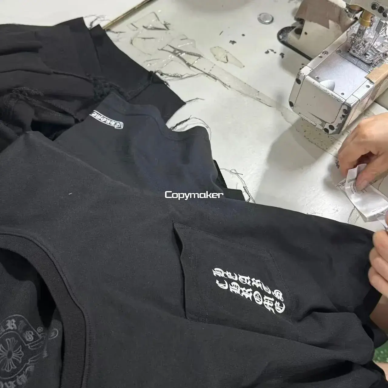 【現貨】Chrome Hearts 25SS 東京限定 捲軸梵文 短袖T恤 CH克羅心
