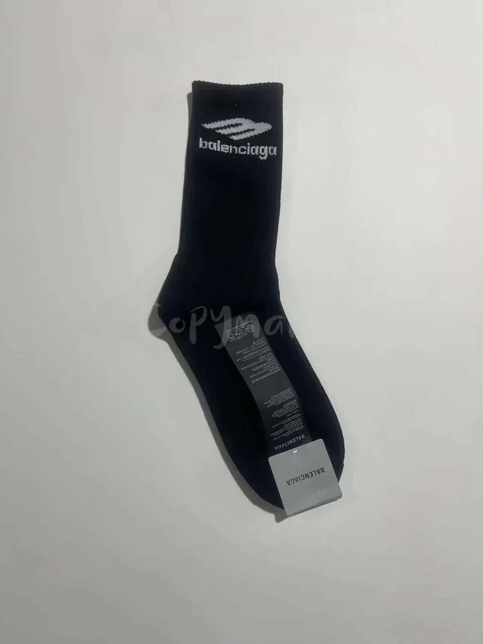 巴黎 BLC 23SS 3B Sports Icon Socks 襪子 中筒襪 毛巾底
