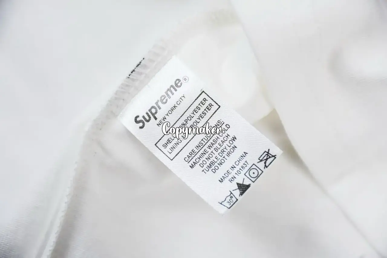 【預售】 SUP 23FW Collar Logo LS Top 刺繡logo 簡約素色 長袖T恤薄衛衣 黑色/白色
