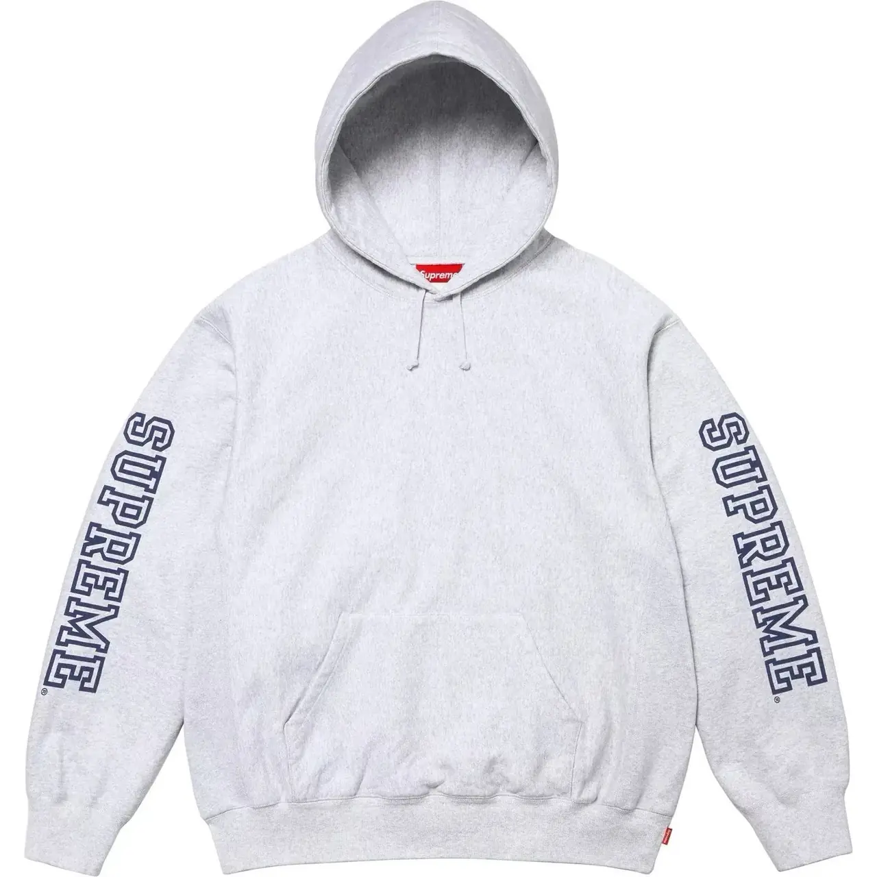 【預售】Sup FW24 Collegiate Sleeve Hooded Sweatshirt 麒麟臂發泡印花連帽衛衣帽踢長袖 四色