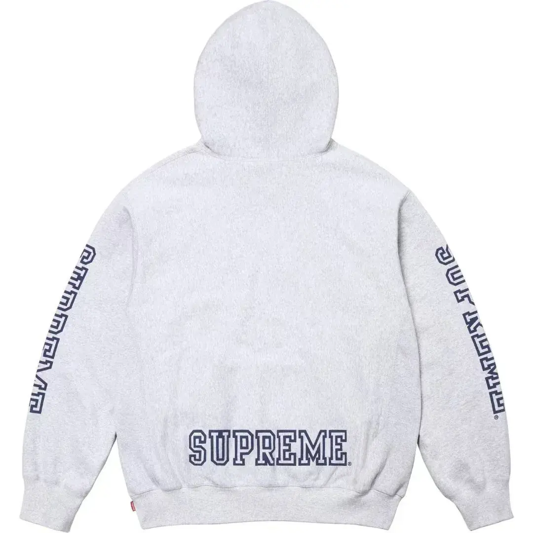 【預售】Sup FW24 Collegiate Sleeve Hooded Sweatshirt 麒麟臂發泡印花連帽衛衣帽踢長袖 四色