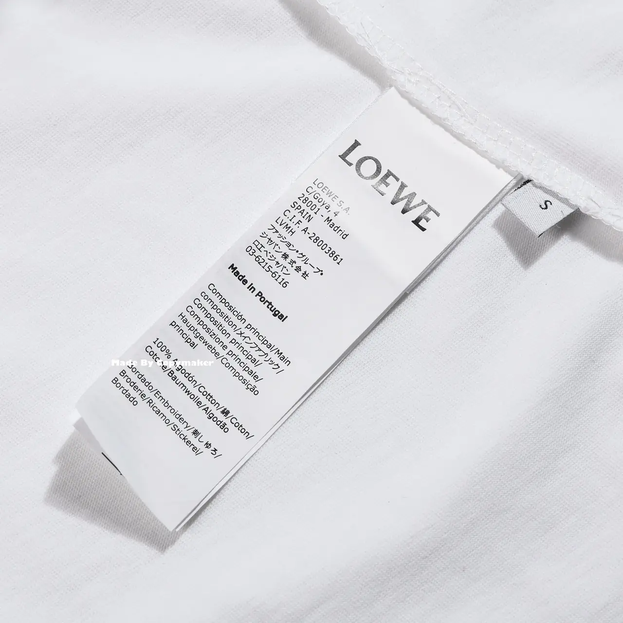 LOWE 23SS 宮崎駿 聯名 霍爾的移動城堡 火焰 卡西法 口袋刺繡 短袖 T恤