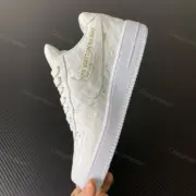 【預售】1V x NK Air Force 1 Low 聯名  AF1 空軍 滿版老花壓紋 板鞋休閒鞋運動鞋：圖片 8