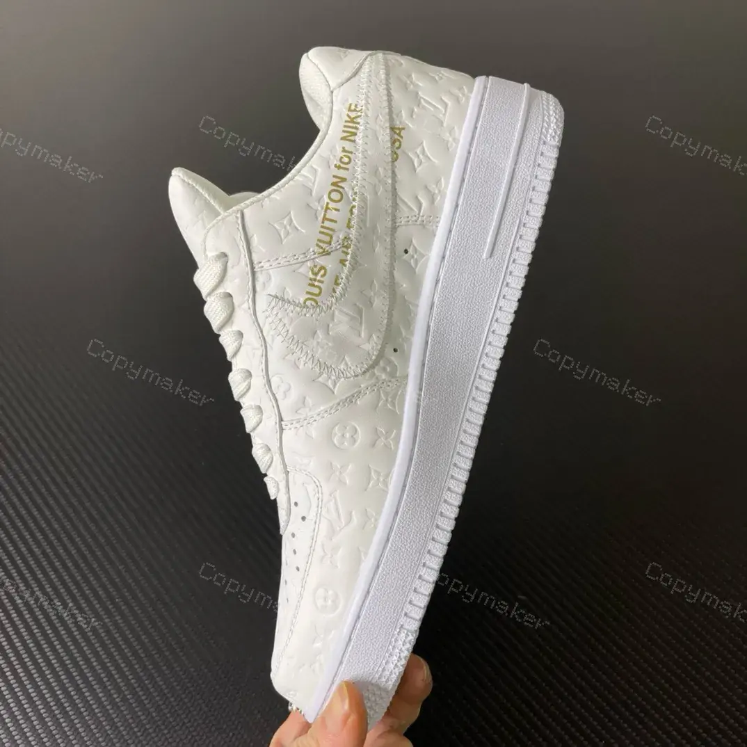 【預售】1V x NK Air Force 1 Low 聯名 AF1 空軍 滿版老花壓紋 板鞋休閒鞋運動鞋
