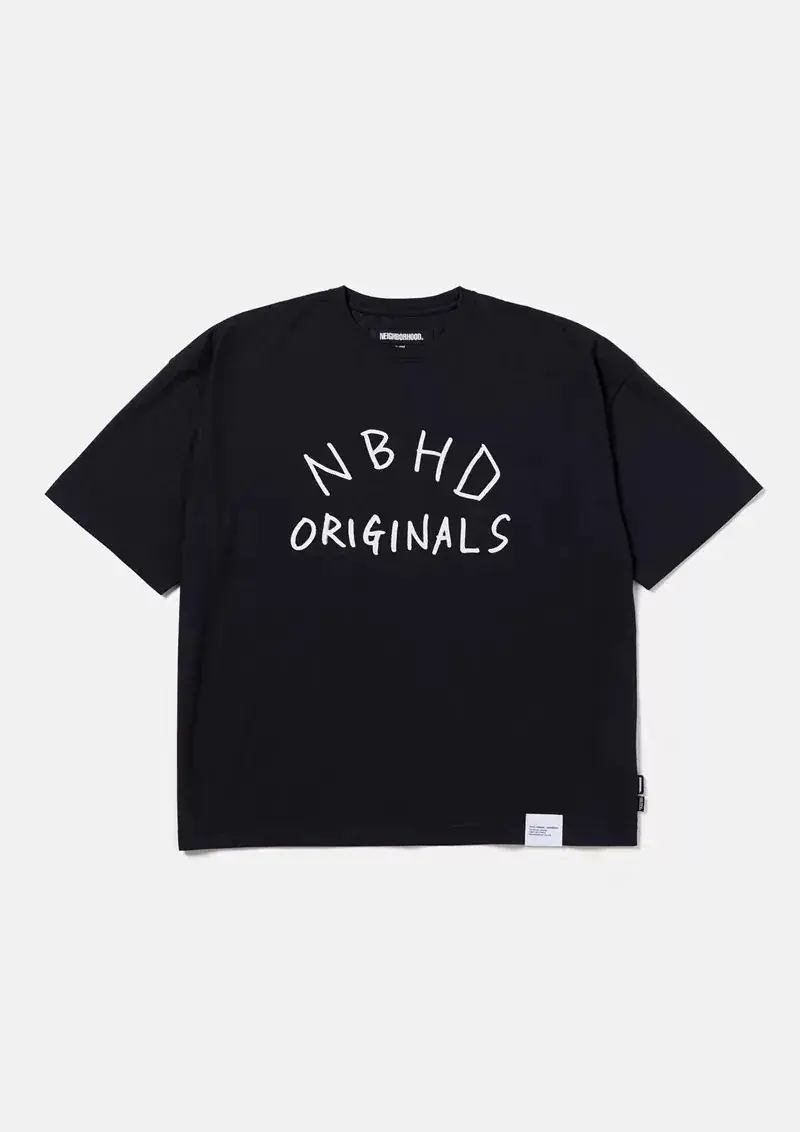 【預售】NEIGHBORHOOD 24SS SHELTECH 草寫字母印花 短袖T恤 NBHD