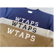WTAPS 21SS COLLEGE /COTTON LOGO 經典款 圓領 天竺棉 短袖 T恤：圖片 5