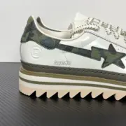 【預售】CLOT x BAPE x AD originals Superstar 聯名 貝殼頭 牛皮 鋸齒鞋 休閒鞋板鞋 復古：圖片 4