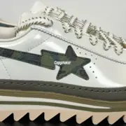 【預售】CLOT x BAPE x AD originals Superstar 聯名 貝殼頭 牛皮 鋸齒鞋 休閒鞋板鞋 復古：圖片 7
