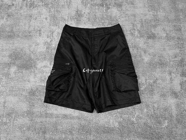 【現貨】PRA 24SS Re-Nylon Shorts 再生尼龍 多口袋機能三角標 短褲休閒褲工裝褲尼龍短褲
