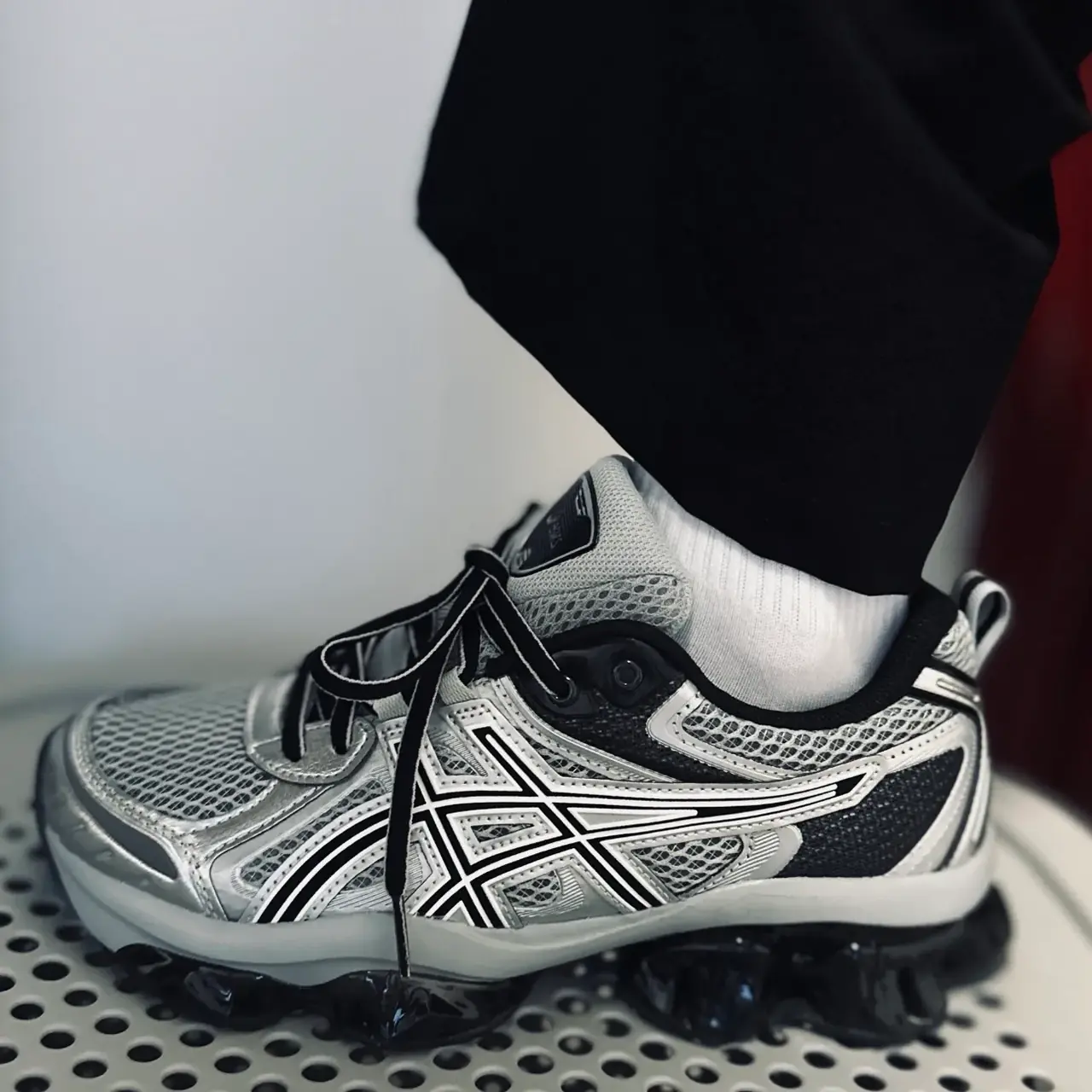 【預售】ASICS Gel-Quantum Kinetic 量子動能系列 銀灰色 慢跑鞋休閒鞋運動鞋