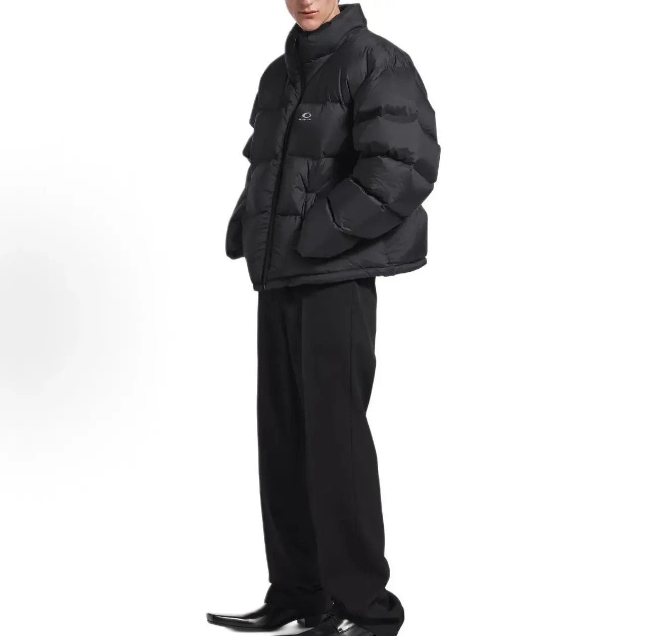 【預售】巴黎 BLC 25FW Garde-robe系列 單環循環刺繡 繭型設計 棉服外套夾克類羽絨服