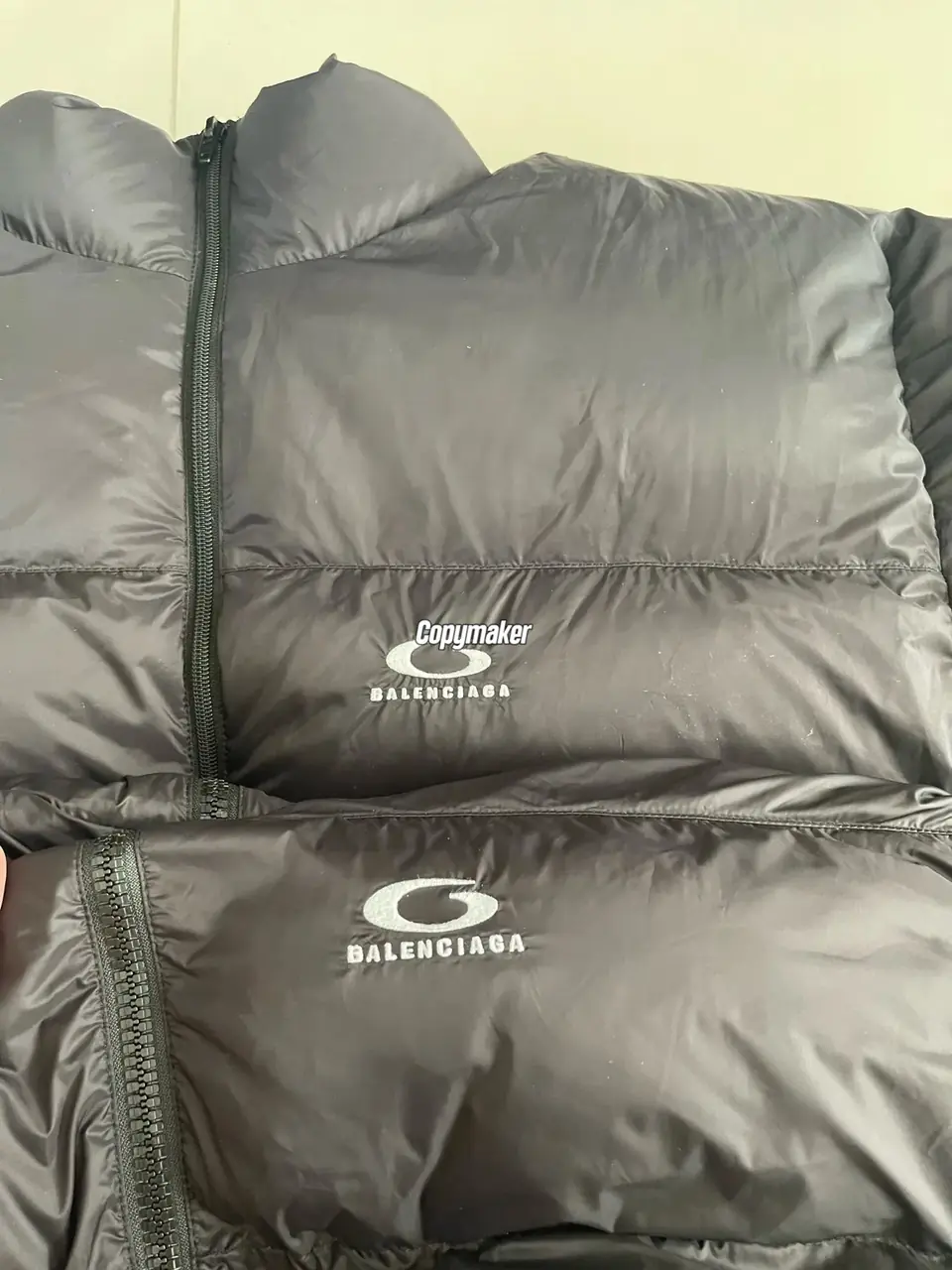 【預售】巴黎 BLC 25FW Garde-robe系列 單環循環刺繡 繭型設計 棉服外套夾克類羽絨服