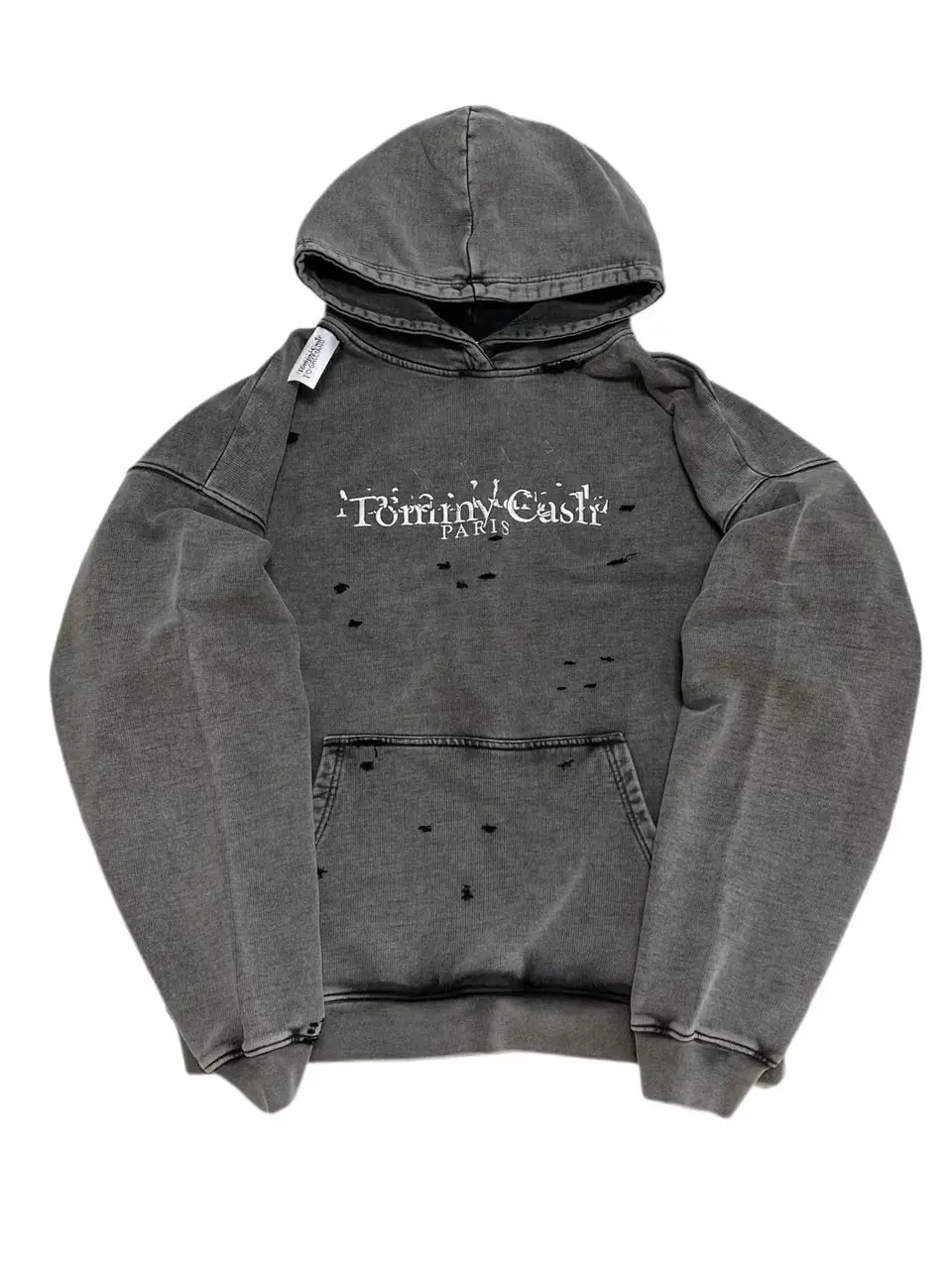 Maison Margiela Tommy Cash 馬吉拉 聯名做舊水洗破壞 帽T連帽衛衣 mm6
