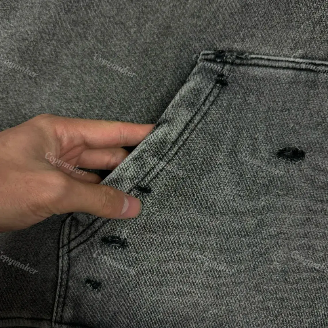 Maison Margiela Tommy Cash 馬吉拉 聯名做舊水洗破壞 帽T連帽衛衣 mm6
