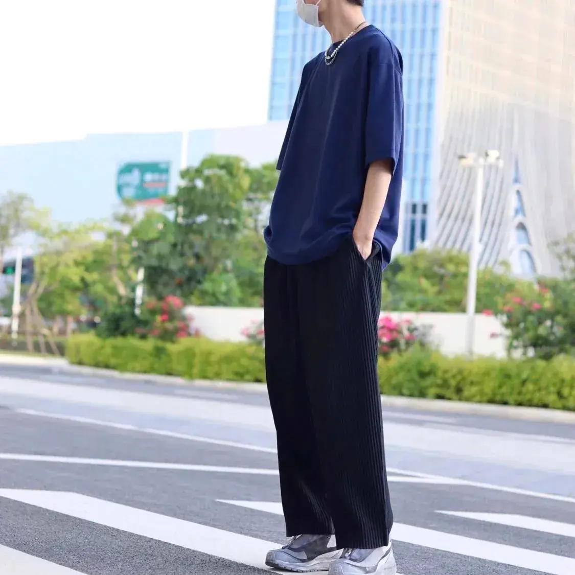 Homme Plisse lssey Mivake 21SS 三宅一生 經典 褶皺 長褲 休閒褲 JF150