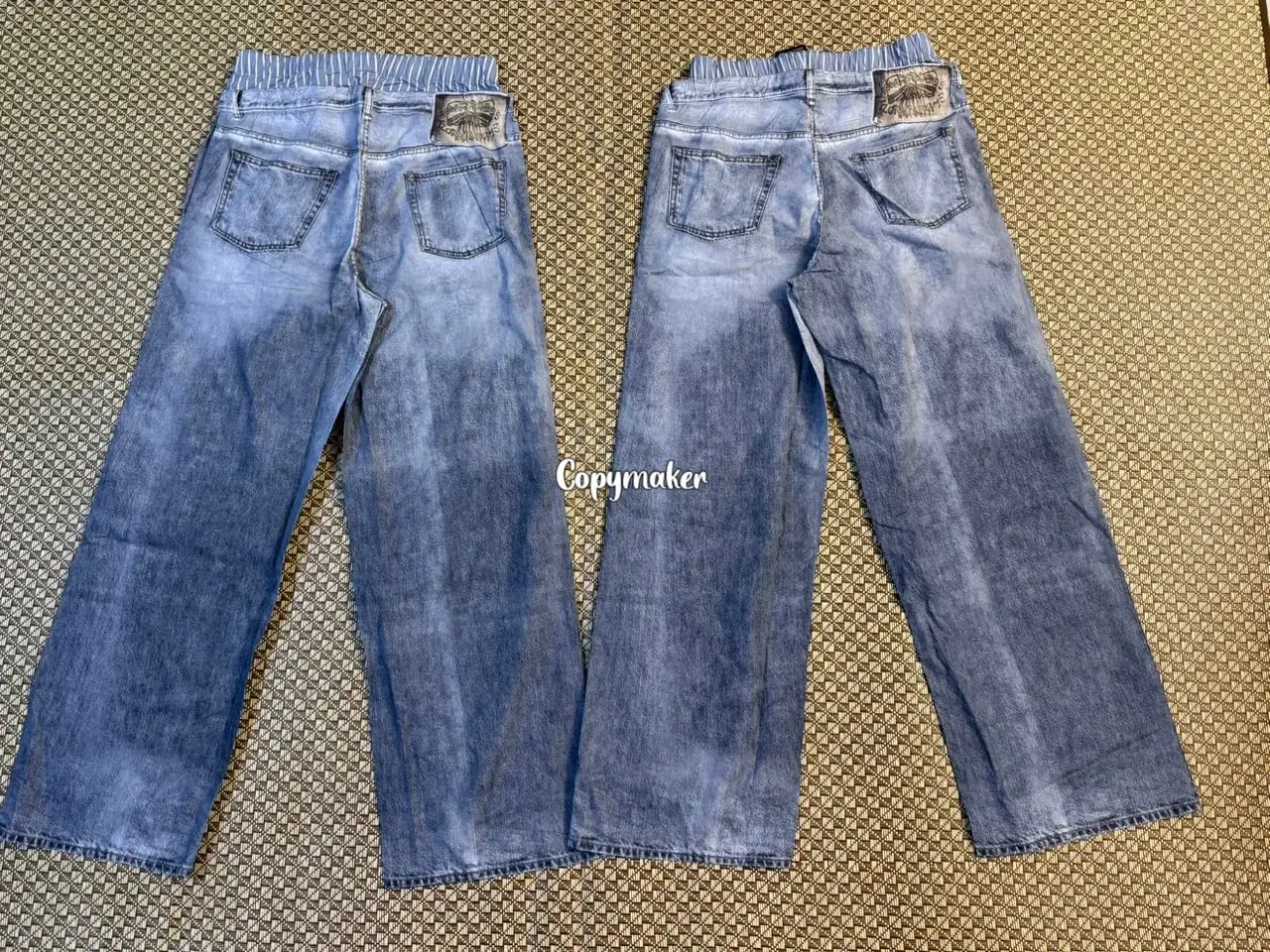【預售】Acne Studios 25SS 仲夏系列 雙腰雙褲頭 水洗黑灰 直筒牛仔褲長褲工裝褲