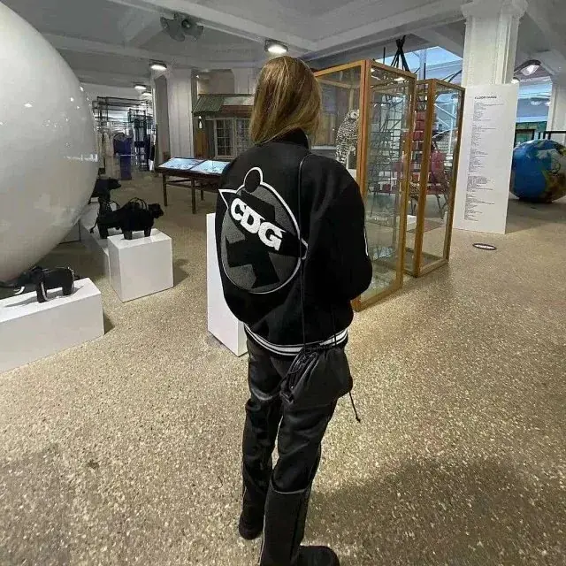 【預售】【福利回饋】CDG x Stussy Varsity Jacket 聯名 徽章刺繡背後印花 羊毛棒球外套夾克