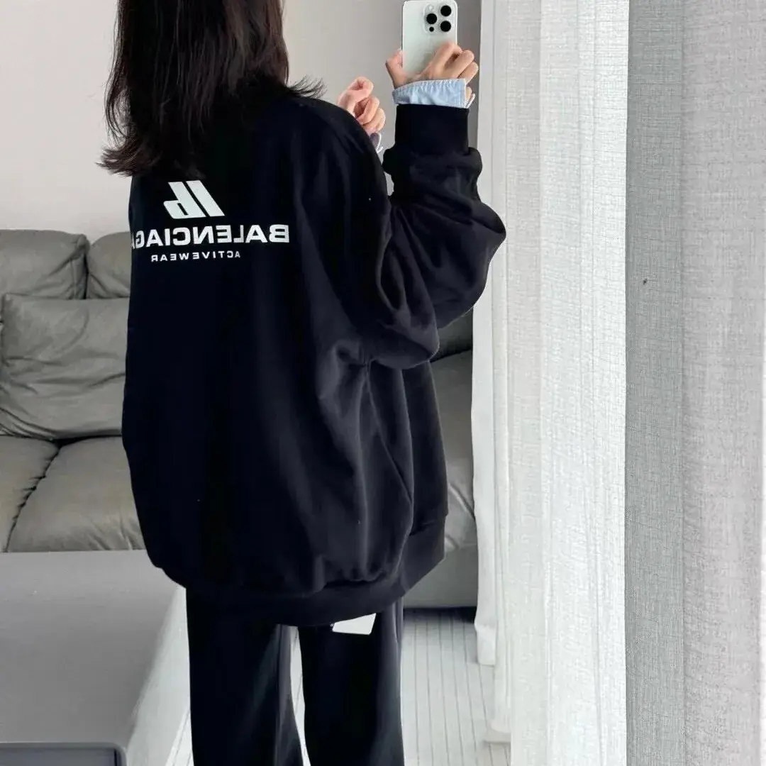 【現貨】【福利回饋】巴黎 BLC 24FW Activewear lb 運動支線 3M反光 圓領衛衣大學T