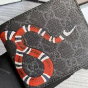GUC Kingsnake Wallet 王蛇珊瑚蛇老花 牛皮 八卡皮夾錢包：圖片 8