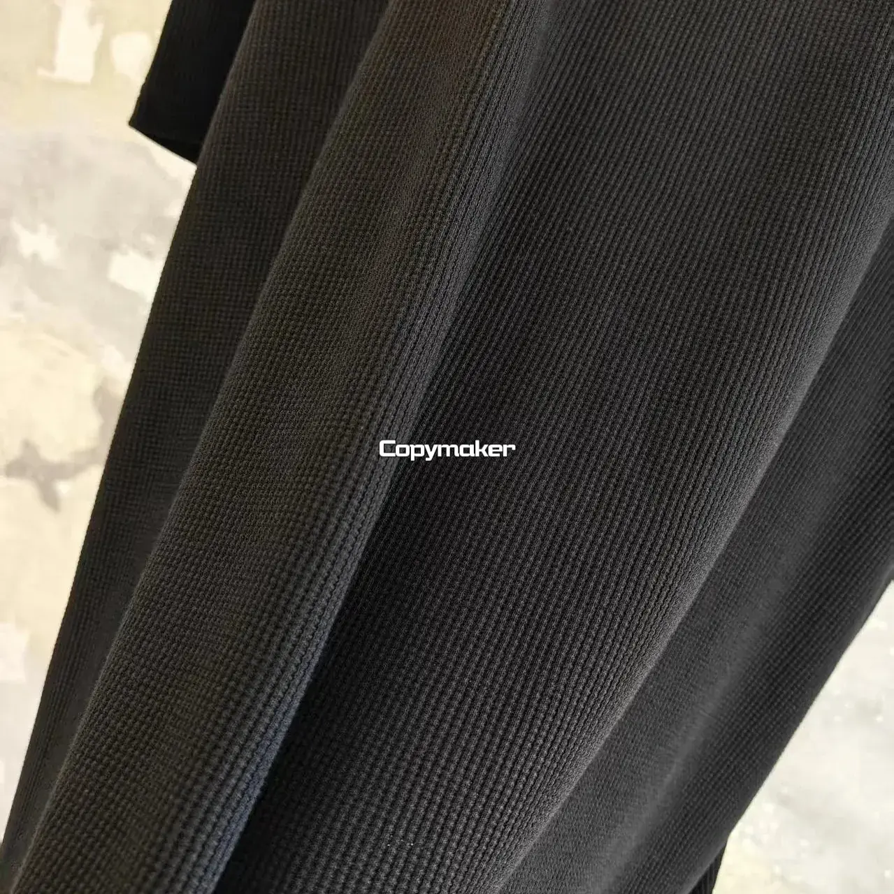 【現貨】Chrome Hearts 25SS 梵文字母刺繡 華夫格短袖T恤 素色簡約CH 克羅心
