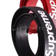 Sup 22SS week 13 Repeat Leather Belt 滿版Logo 牛皮真皮皮帶 腰帶 黑紅2色：圖片 11