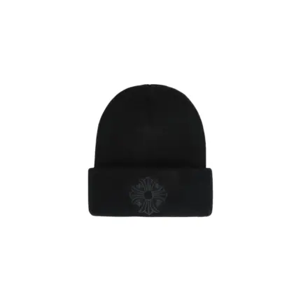 【現貨】【過驗】Chrome Hearts 24FW 十字架刺繡梵文 CH 克羅心 羊毛混紡毛帽冷帽帽子