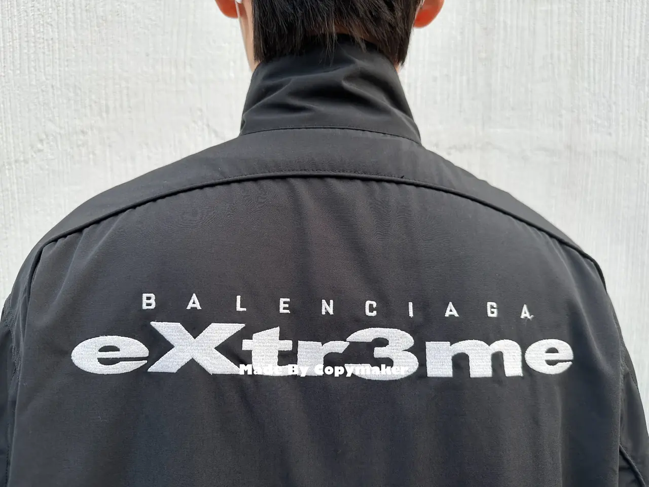 巴黎 BLC 22SS GAMER 刺繡Logo 賽車服 衝鋒衣 外套 夾克