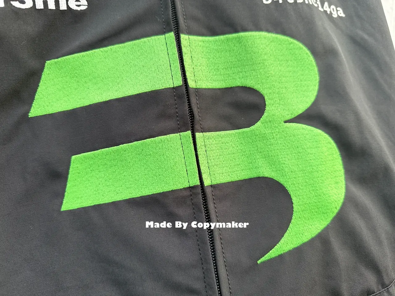 巴黎 BLC 22SS GAMER 刺繡Logo 賽車服 衝鋒衣 外套 夾克