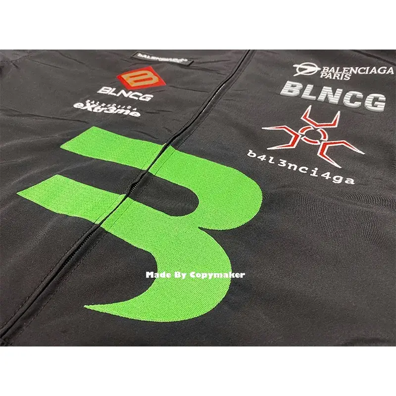 巴黎 BLC 22SS GAMER 刺繡Logo 賽車服 衝鋒衣 外套 夾克